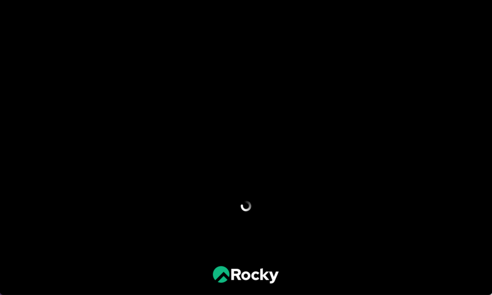 Démarrage de l'interface graphique de Rocky Linux