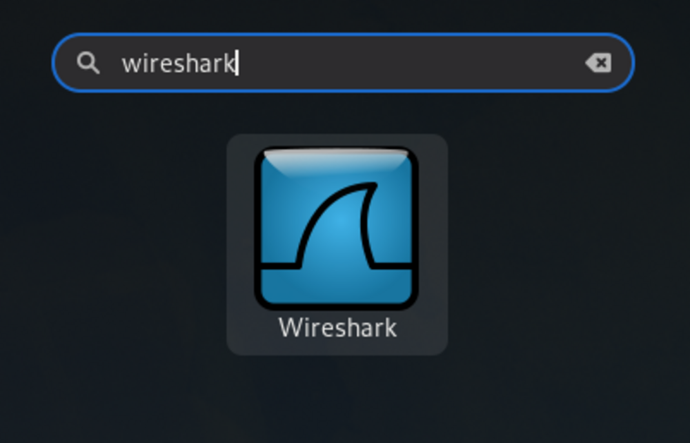 Wireshark sur Silverblue